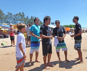 Pai do campeão mundial de surf de 2014, Gabriel Medina, estava presente no evento. Foto: Divulgação