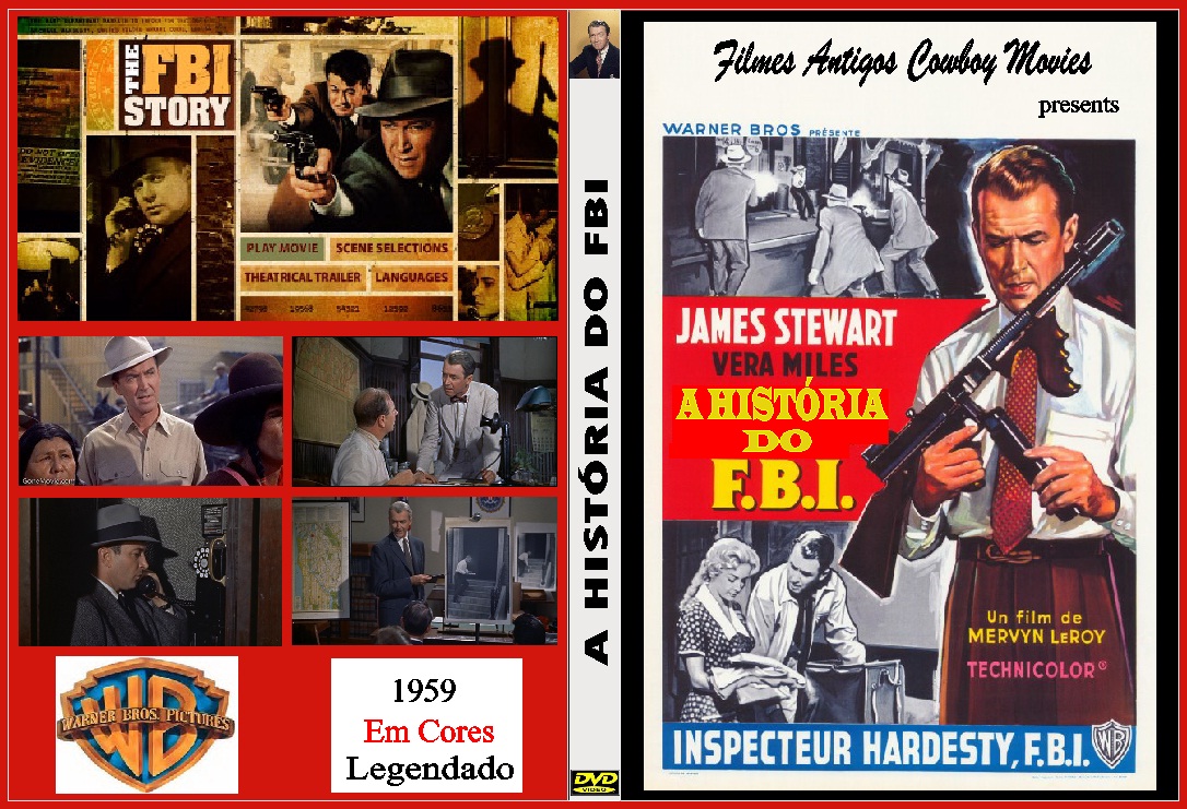 Um filme sobre o FBI, de 1959, na sua versão brasileira