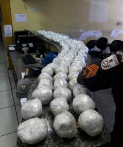 Polícia Militar apreende 3.720 mil buchas de maconha em Macaé