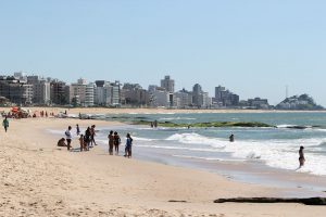 Praia dos cavaleiros. Data 26/01/2017 - Macaé/RJ/Brasil