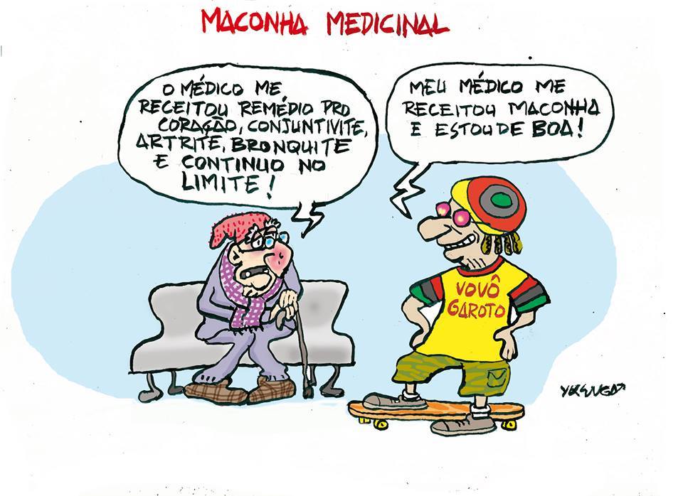 O cartunista Ykenga fez essa charge especialmente para o Hamber usar na campanha pela oficialização da Associação. Perguntado se o humor poderia atrapalhar na compressão de que o assunto é um caso sério de saúde pública, Hamber disse que não. "O humor é saúde.", respondeu. 