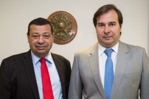 Henrique Gomes e Rodrigo Maia