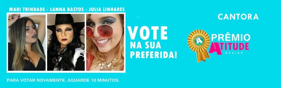 Melhor Cantora - Prêmio Atitude Búzios