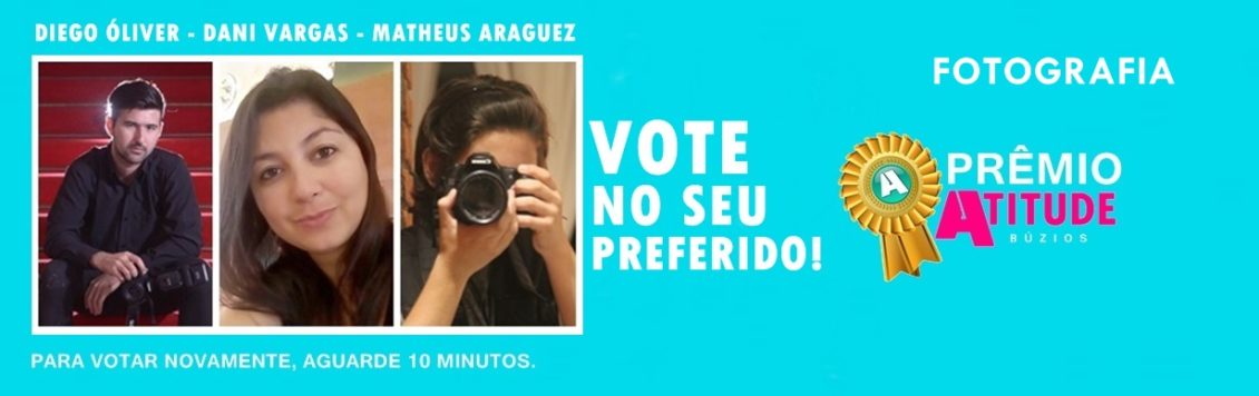 Melhor Fotógrafo - Prêmio Atitude Búzios