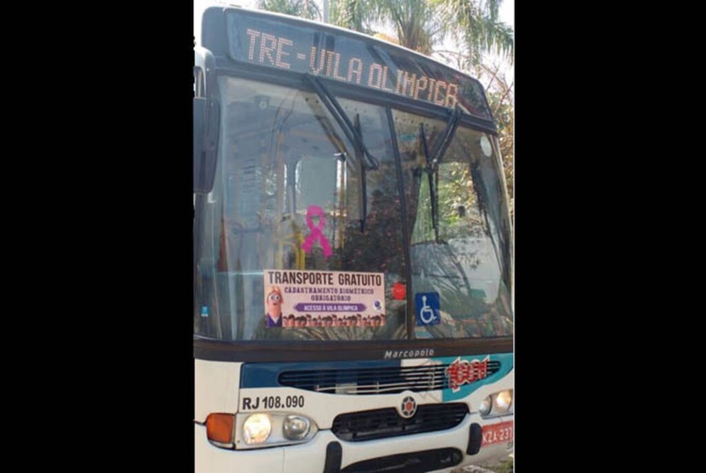 Ônibus gratuitos estão disponíveis para eleitores de Rio das Ostras Divulgação/TRE-RJ)