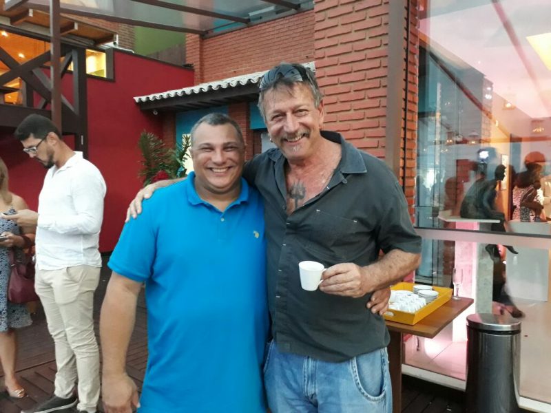 Secretário de Turismo de Búzios César Fernandes e Armandinho