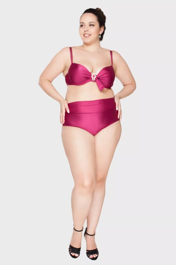 Conjunto Biquíni Bojo Cobra Plus Size na FLAMINGA por R$149,00