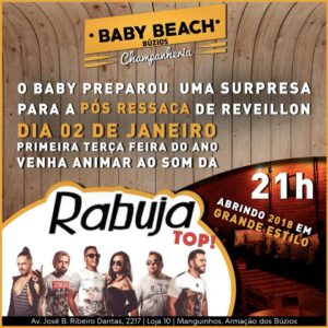 Banda Rabuja na Baby Beach Champanheria
