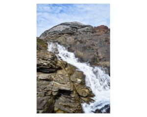 A cachoeira de águas salgadas de Búzios