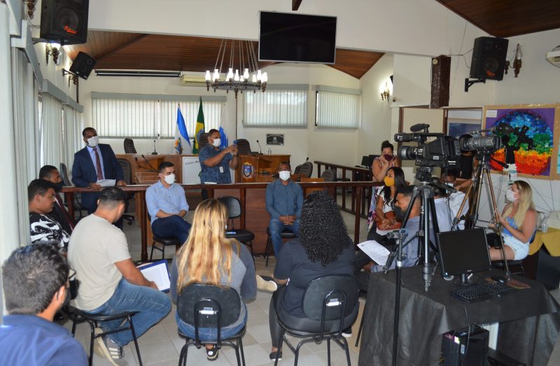 Reunião sobre o PL do Programa de Assistência Universitária. Foto: Câmara de Búzios