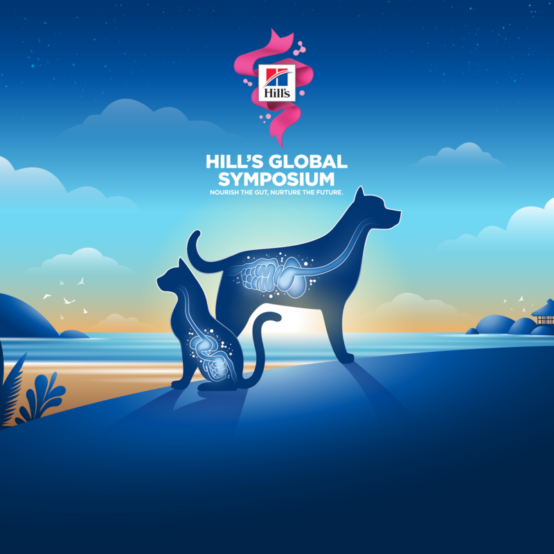 Hill's Global Symposium discute o microbioma intestinal na saúde dos pets