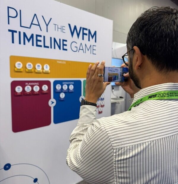 Apresentação da SISQUAL® WFM leva jogo interativo à NRF 2025