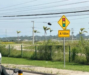 Primeiro semáforo de Búzios será no loteamento Balneário segundo nota do DER à Prensa nesta quarta (28)