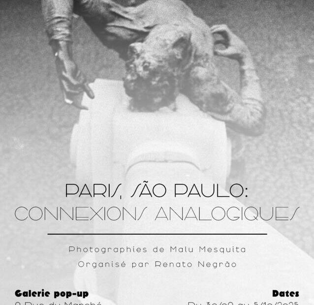 Malu Mesquita expõe “Paris, São Paulo: conexões analógicas”