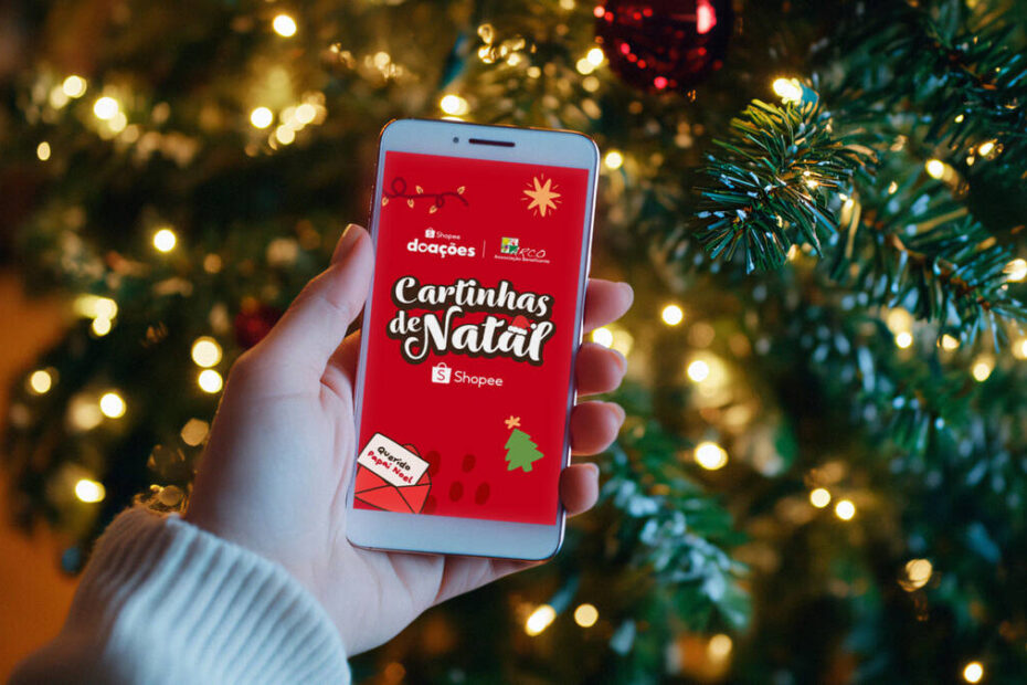 Cartinhas de Natal Shopee vai presentear 2 mil crianças