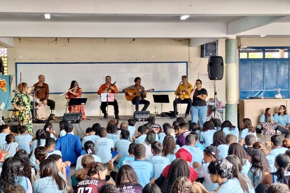 Escolas do DF recebem o Folguedos Caipiras e suas tradições
