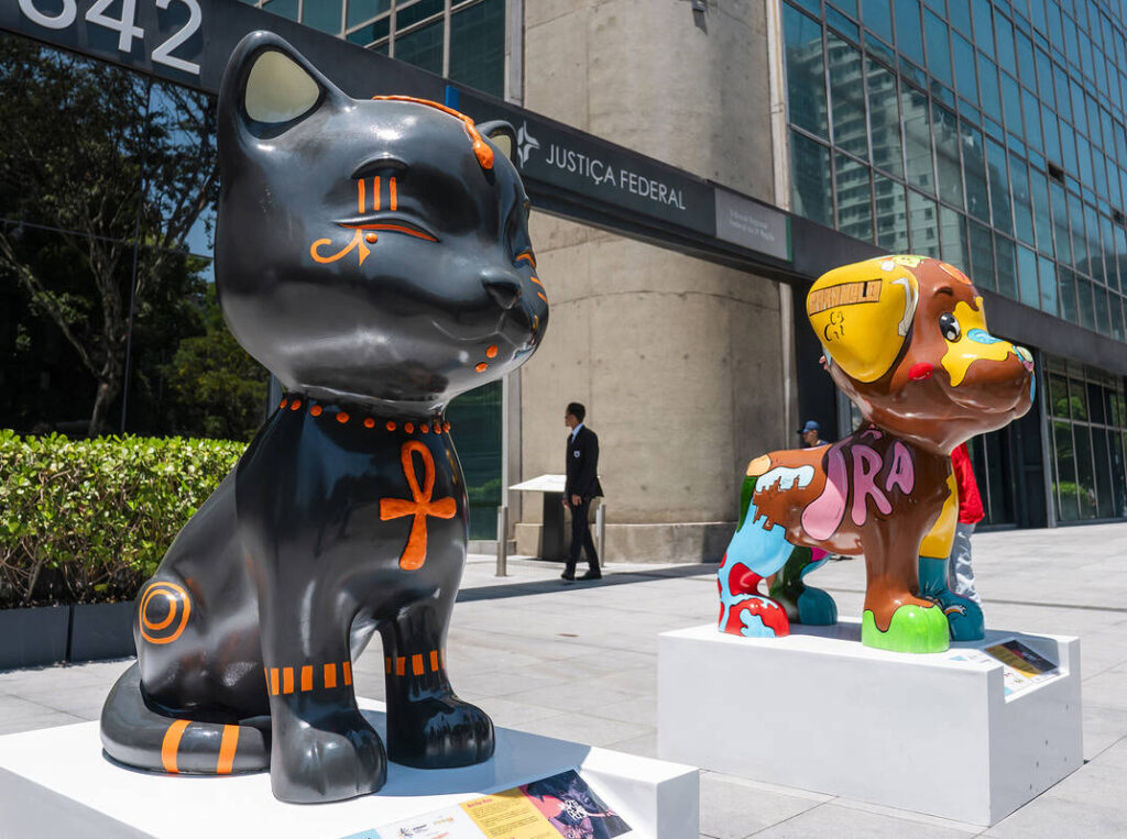 Esculturas da Art for Pets ocupam ruas e praças de São Paulo
