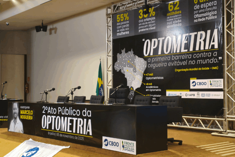 Ato em Brasília pede regulamentação da optometria