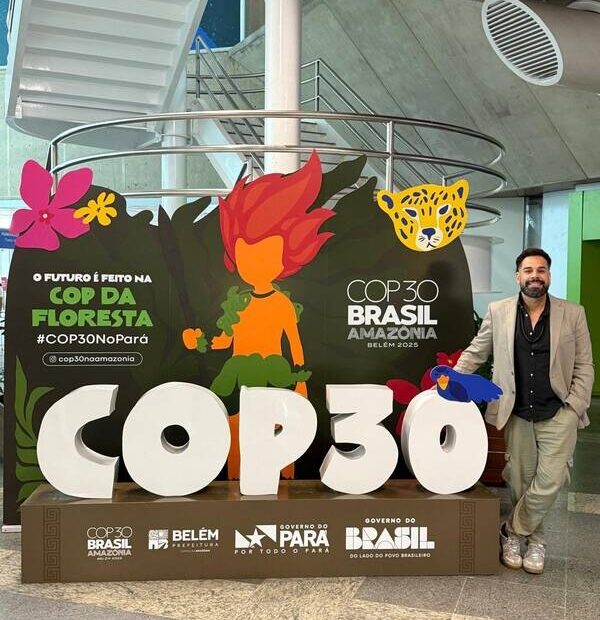 Brasileiro radicado nos EUA participa da COP30 na Amazônia