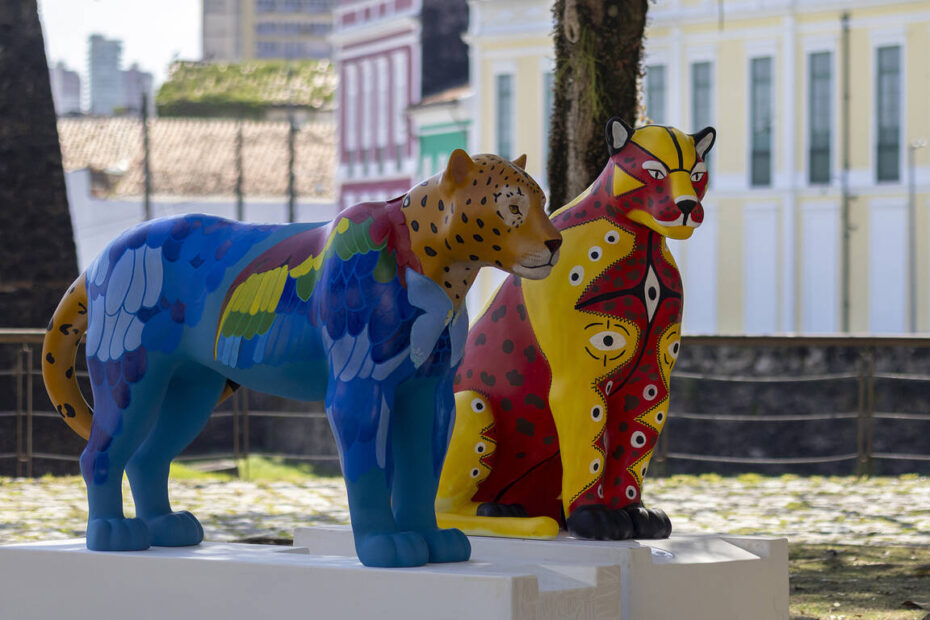 Exposição Jaguar Parade ocupa Belém durante a COP30