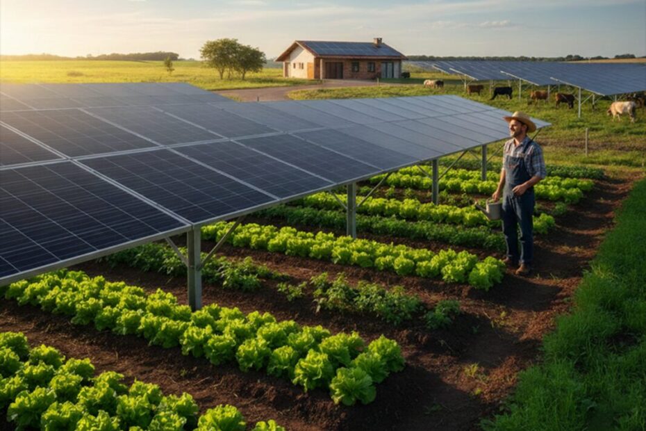 Expansão solar impulsiona conservação do solo no país