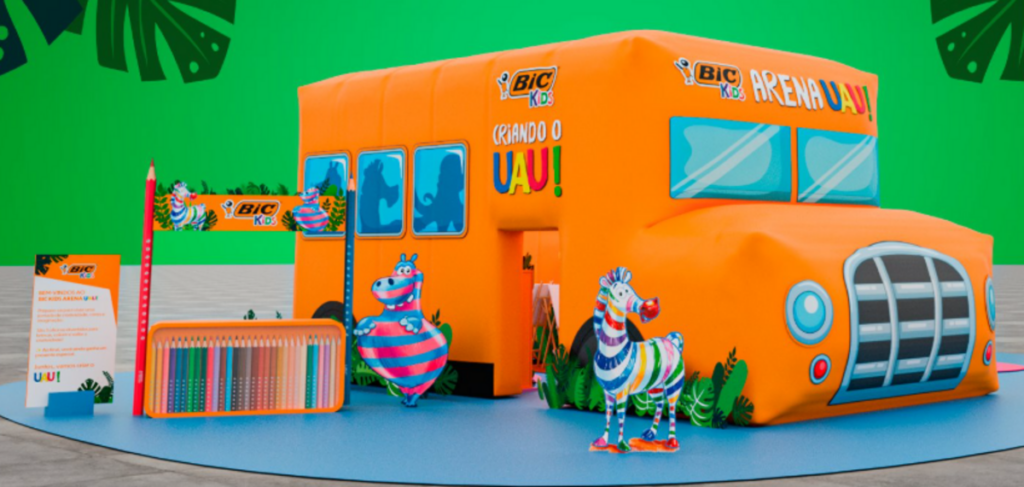 BIC Kids apresenta novas linhas de lápis de cor em ativação