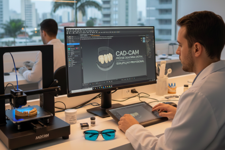 Formação técnica em CAD-CAM amplia mercado profissional