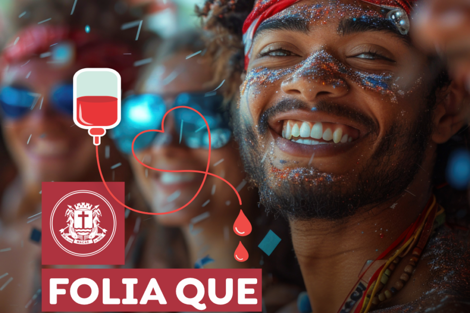 Hemocentro de Macaé recebe campanha de doação de sangue antes do Carnaval / divulgação