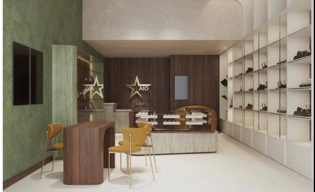 Nova loja da Arte In Ouro no Shopping Park Lagos em Cabo Frio / foto divulgação