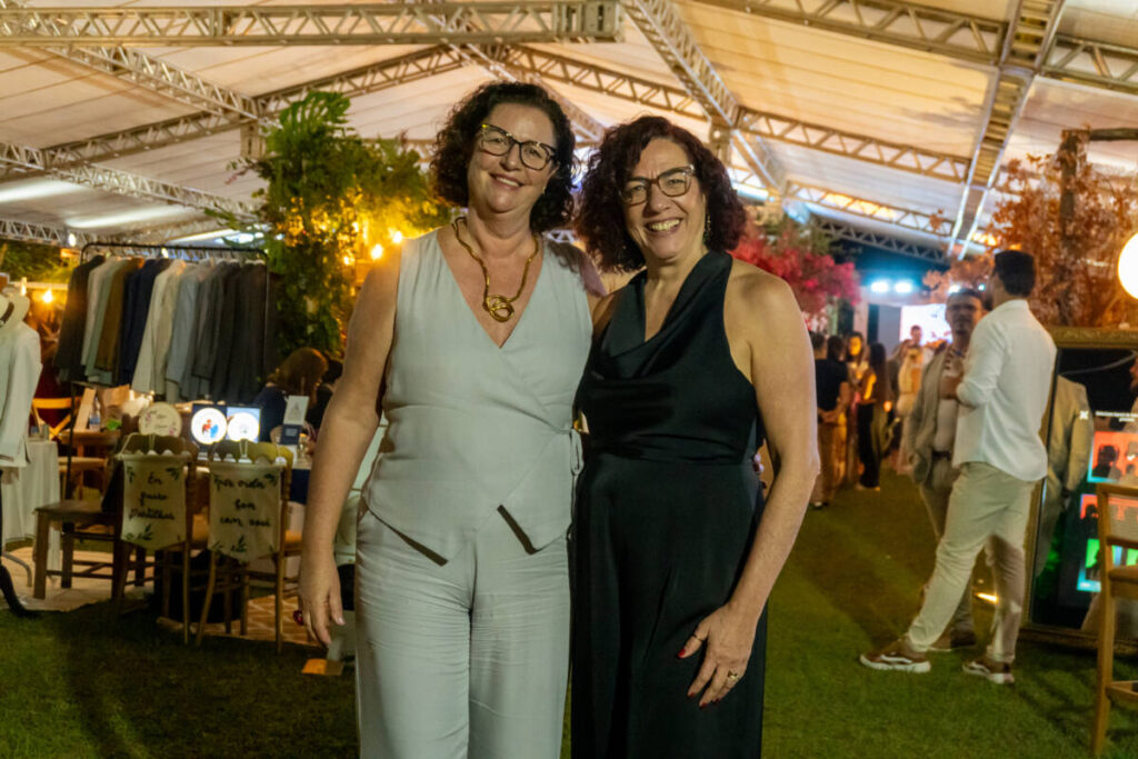 Paula Meireles e Valéria Pinheiro são as realizadoras do Salão / foto Matheus Muller