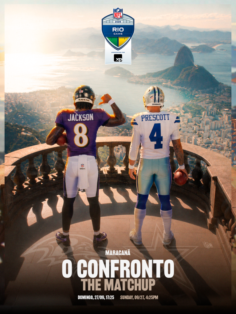 Será a primeira partida da NFL na Cidade Maravilhosa (Divulgação / NFL)