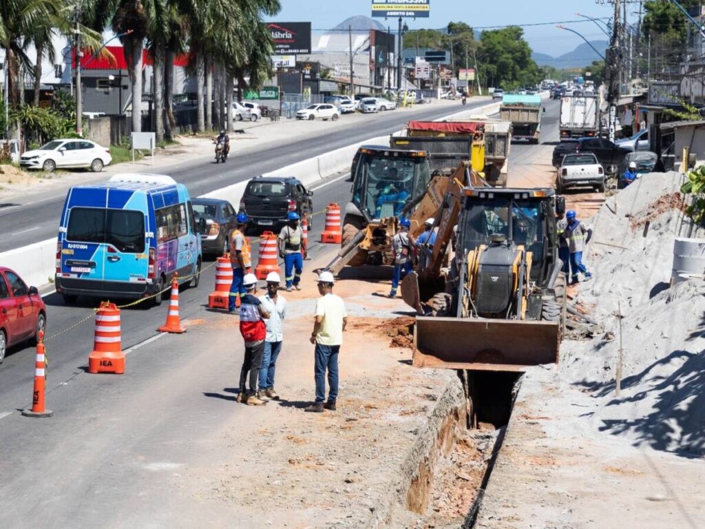 Maricá amplia rede de esgoto e prevê alcançar 54% de cobertura até 2028 com obras e nova tarifa sanitária / foto divulgação