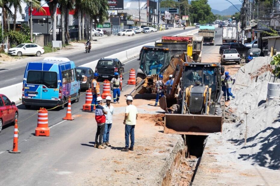 Maricá amplia rede de esgoto e prevê alcançar 54% de cobertura até 2028 com obras e nova tarifa sanitária / foto divulgação