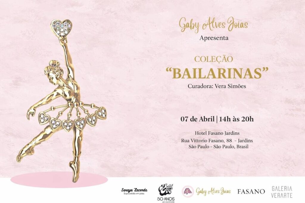 Coleção “Bailarinas” de Gaby Alves estreia em abril
