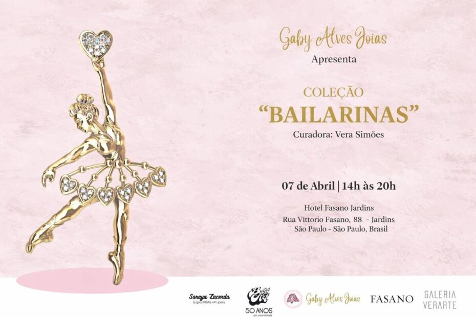Coleção “Bailarinas” de Gaby Alves estreia em abril