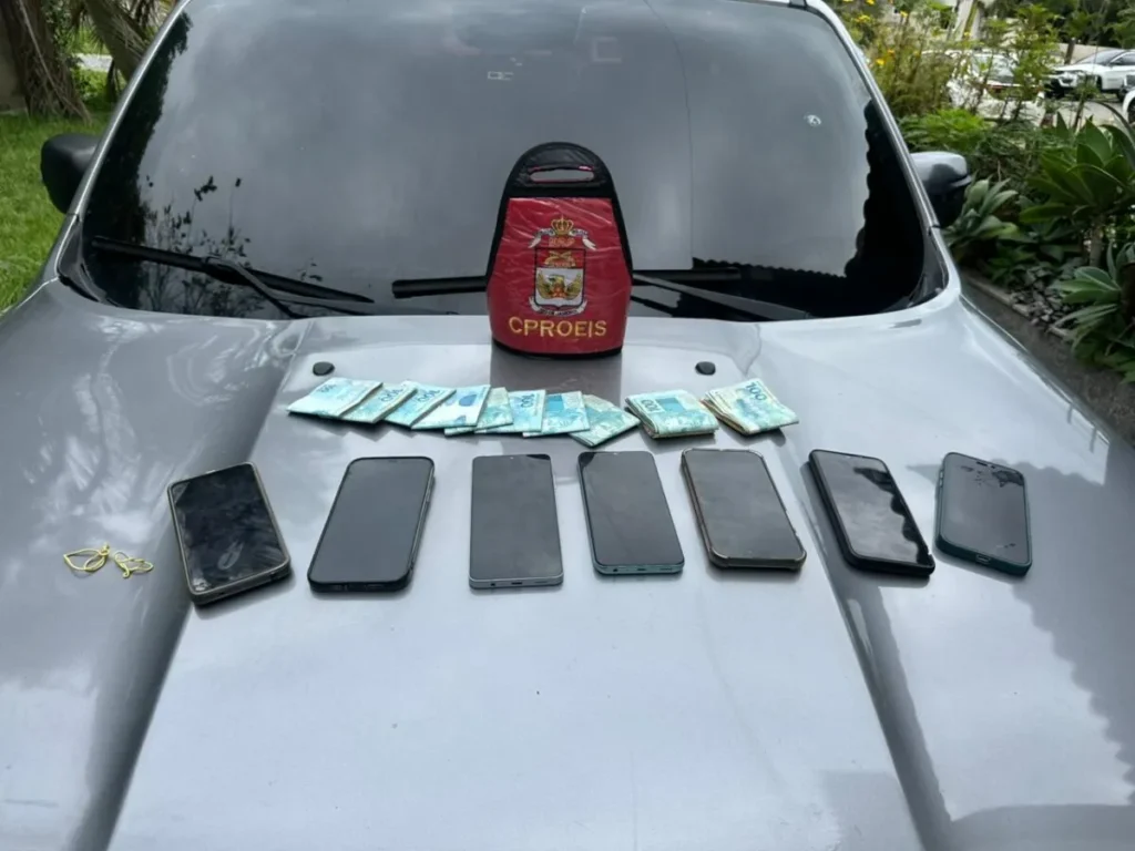 Operação em Búzios prende suspeitos de extorsão contra comerciantes com cobrança ilegal de gás e água na cidade / foto divulgação