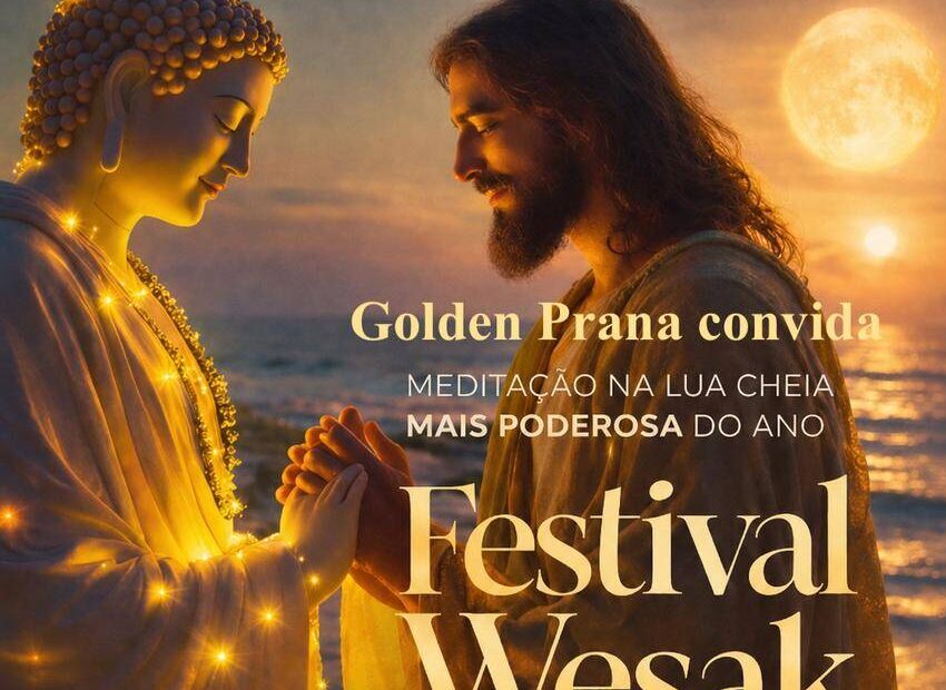 Meditação da Lua Cheia de Wesak acontece em 1º de maio às 13h com vagas limitadas para participação coletiva / foto divulgação