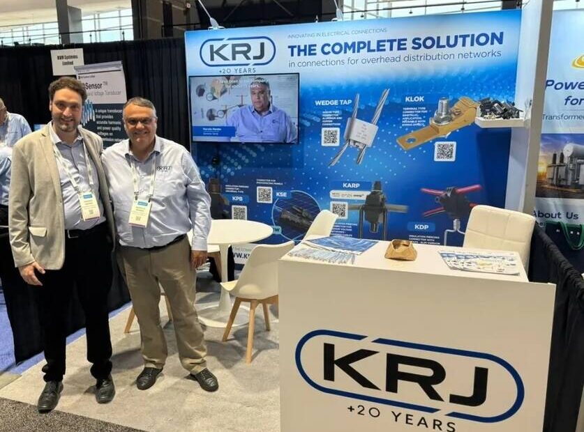 KRJ apresenta soluções para redes elétricas na IEEE PES T&D