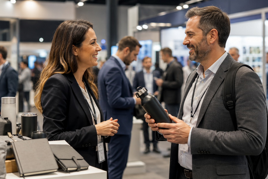 Brindes corporativos ampliam networking em eventos