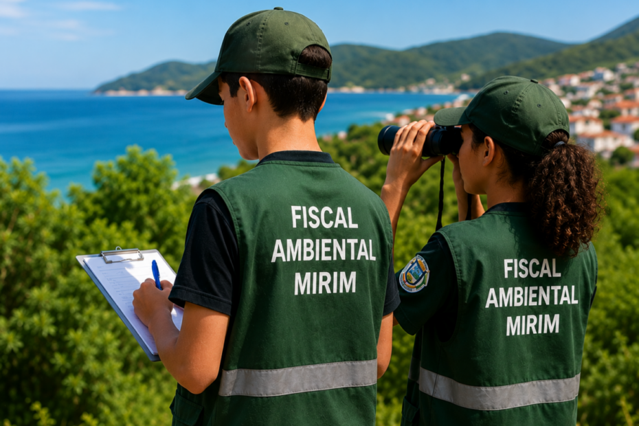 Búzios abre inscrições para projeto Fiscal Ambiental Mirim com vagas para estudantes da rede pública / Crédito da Imagem: Inteligência Artificial