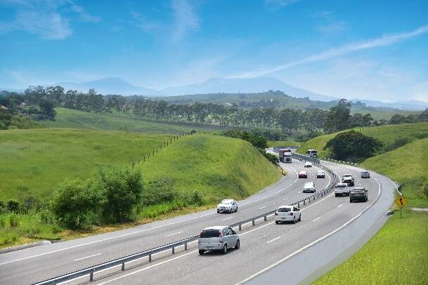 ViaLagos realiza serviços de manutenção e conservação na RJ-124 até sexta-feira com ações em trechos da via / Imagem: Crédito Divulgação