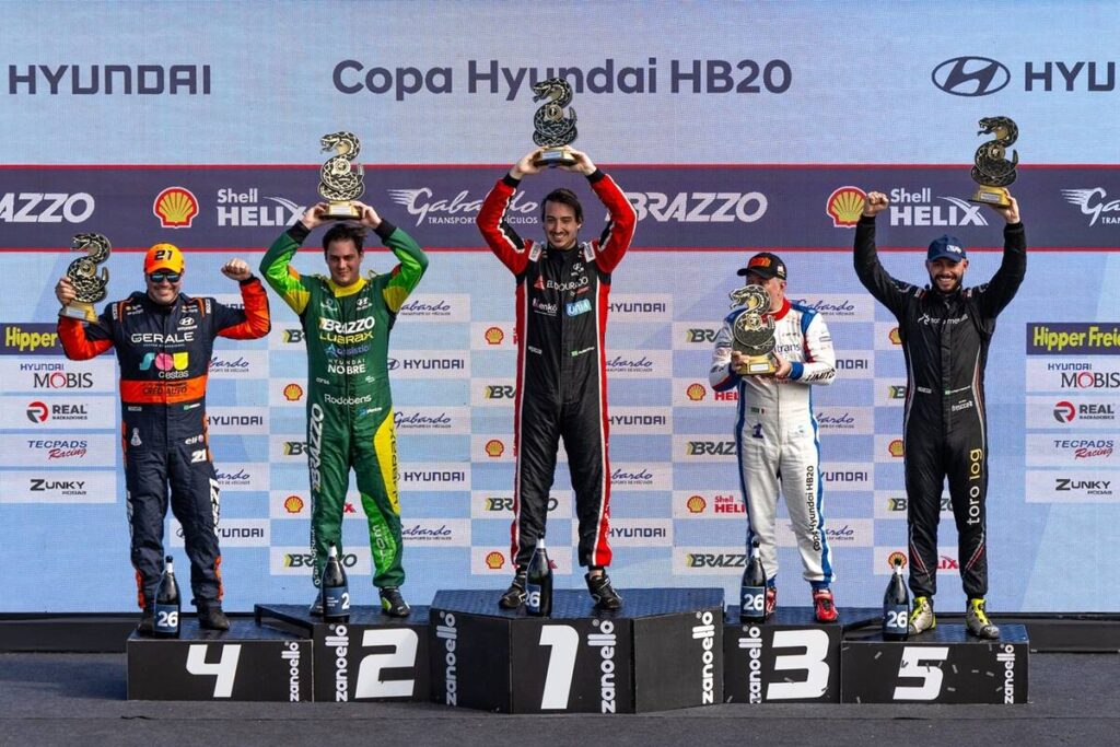 Nove empresas apoiam a Equipe Carro #04 na Copa Hyundai HB20