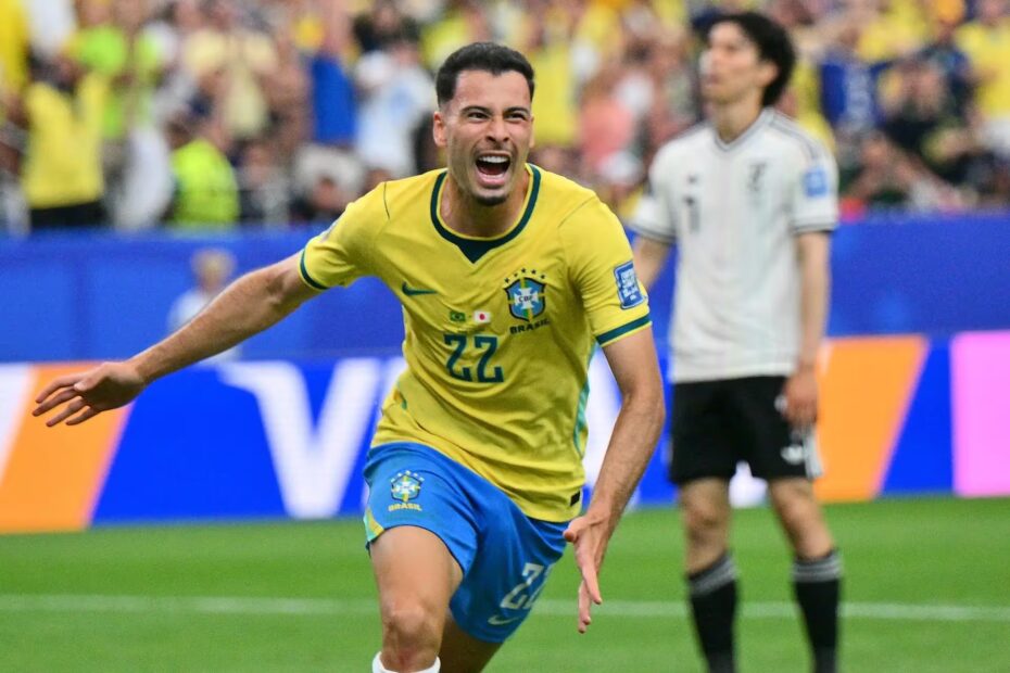 Brasil vence Japão por 2 a 1, avança na Copa e enfrenta a Noruega nas oitavas de final I Crédito da Imagem: EFE/EPA/SAM WASSON