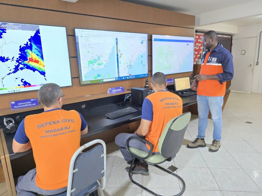 Macaé tem alerta de ressaca do mar com ondas de até 2,5 metros entre sexta e sábado, informa Defesa Civil I Crédito da Imagem: Divulgação