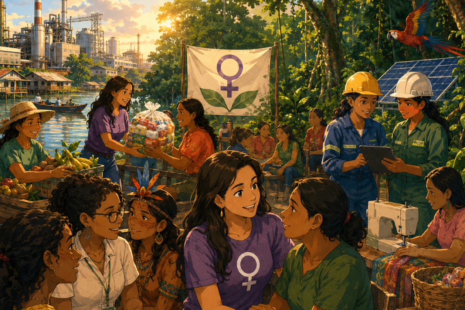 Projetos femininos ampliam apoio na Amazônia
