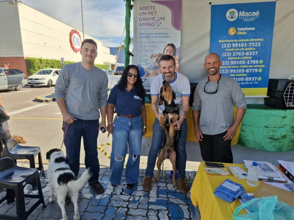 OX Ambiental lança campanha de adoção pet em Macaé com apoio da Proteção Animal e parceiros I Crédito da Imagem: Divulgação
