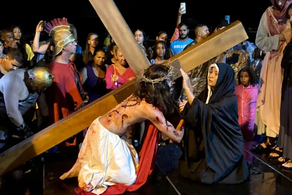 Projeto quer reconhecer a Paixão de Cristo de Búzios como Patrimônio Cultural Imaterial do município I Crédito da Imagem: Divulgação PMAB