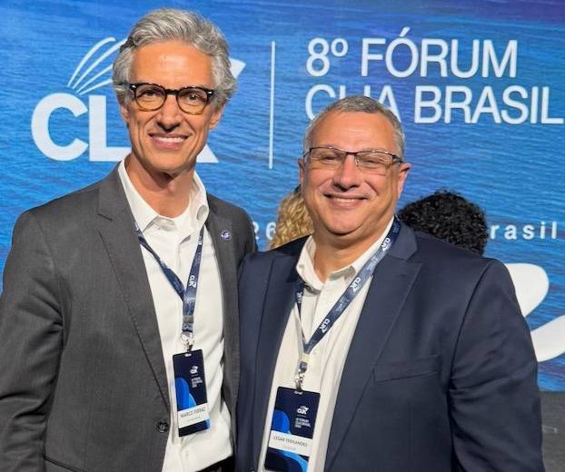 Representantes da indústria de cruzeiros durante o 8º Fórum CLIA Brasil, em Brasília, com participação da TourShop de Búzios.