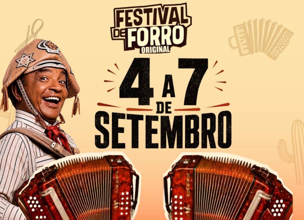 Festival de Forró Original reúne shows gratuitos e cultura nordestina em Cabo Frio.