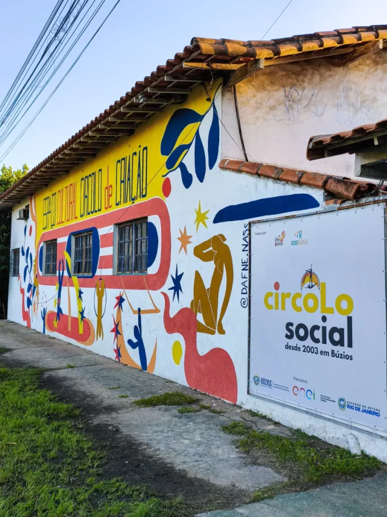 Divulgação do encontro Do Coletivo ao CNPJ, voltado a artistas, coletivos e agentes culturais de Búzios.